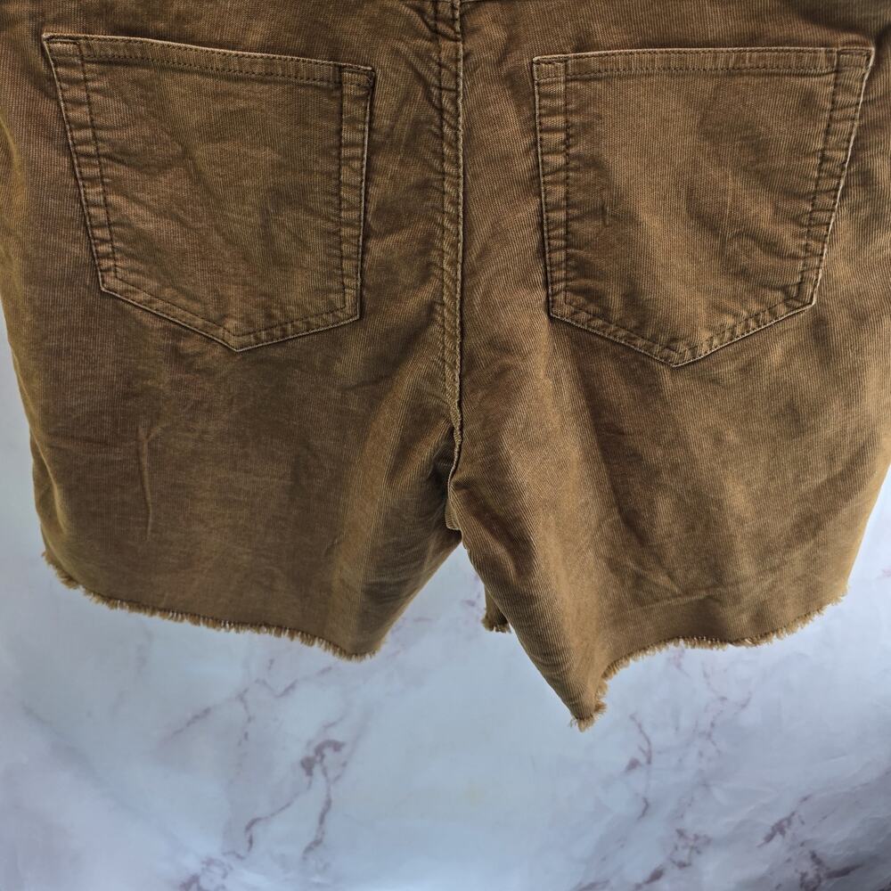 Carve Designs Shorts Womens 8 Brown Corduroy Oahu Rum 6 Inch Mid Rise Bermuda - Picture 8 of 11